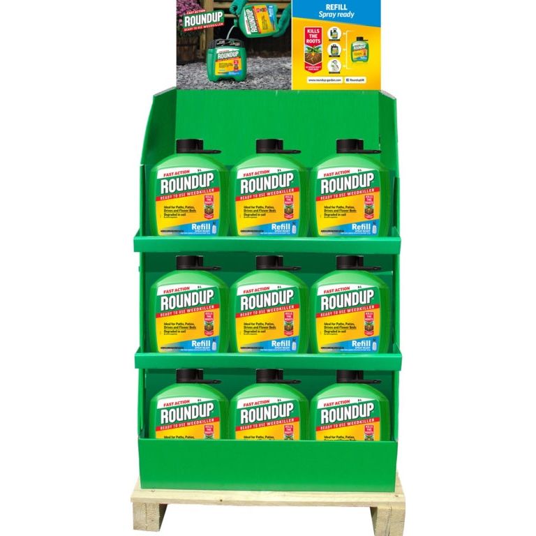 Roundup Fast Acting Pump N Go Refill Display Unit of 44