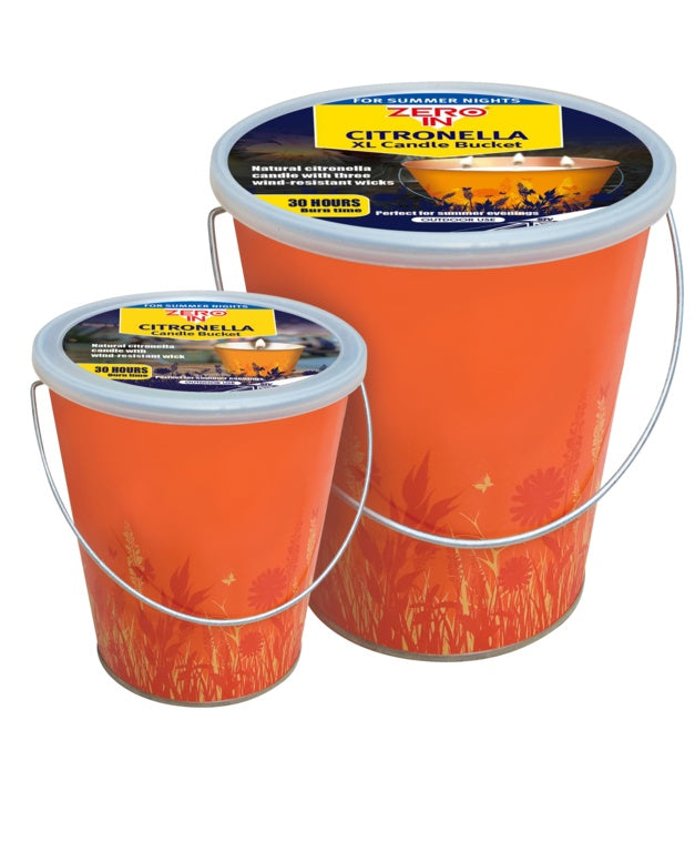 Zero In Citronella Candle Bucket