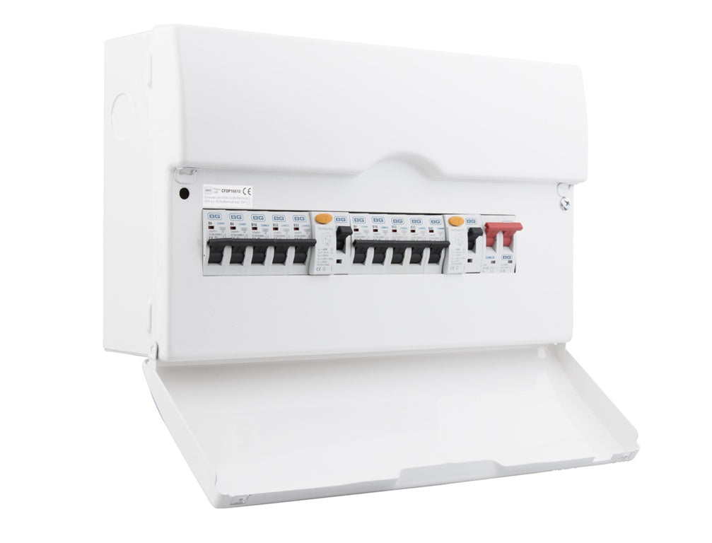 BG Dual RCD Pre-Pop Consumer Unit