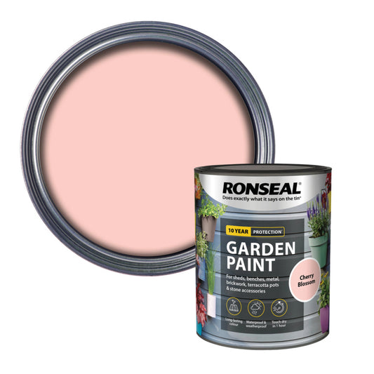 Ronseal Pintura De Jardín 750ml Flor De Cerezo