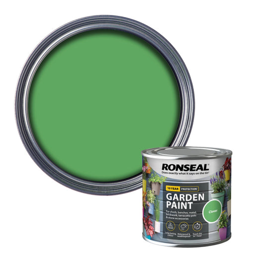 Ronseal Garden Paint 250ml Clover