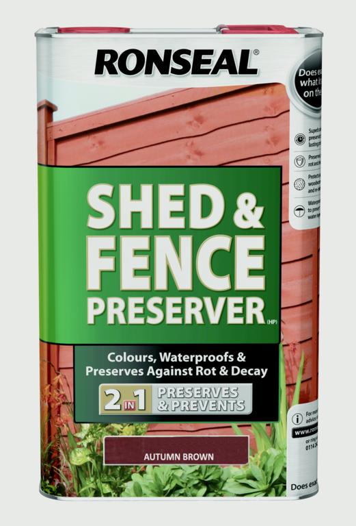 Ronseal Shed & Fence Preserver 5L