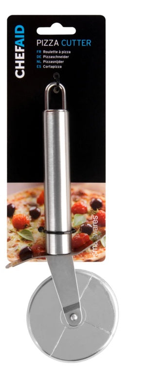 Coupe-pizza Chef Aid en acier inoxydable