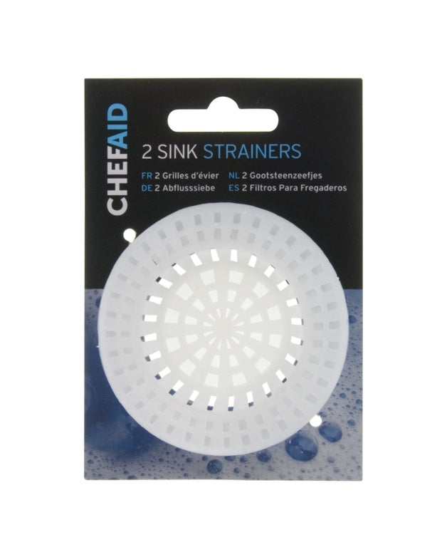 Chef Aid Plastic Sink Strainers Set 2