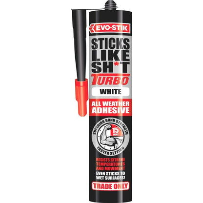 Evo-Stik Sticks Like Sh*t Turbo White 290ml