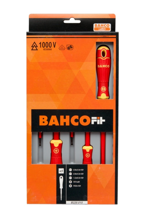 Bahco Bahcofit Insulated Screwdriver Set