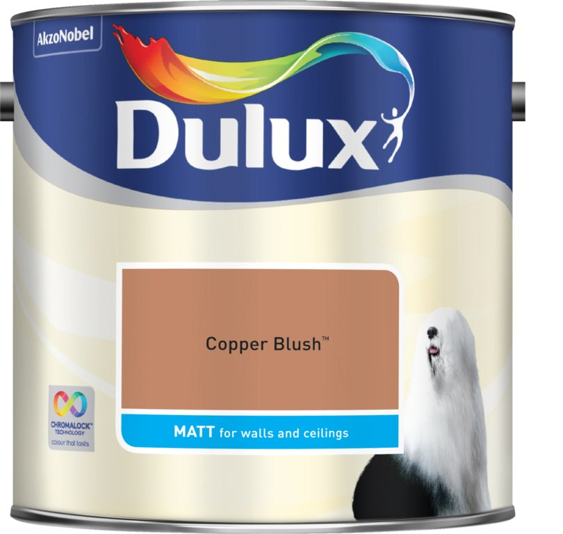 Dulux Matt 2.5L Cobre Rubor