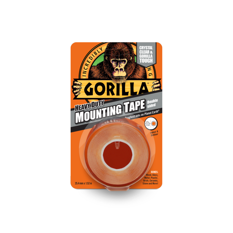 Cinta de montaje Gorilla 1,5 m transparente