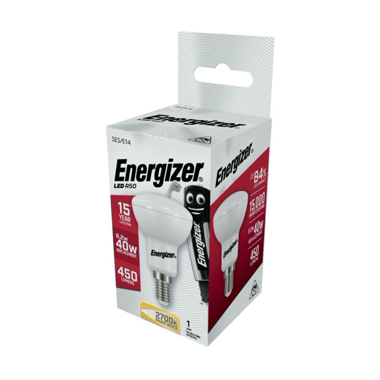 Energizer High Tech LED R50 E14 SES 4w 450lm Blanco Cálido