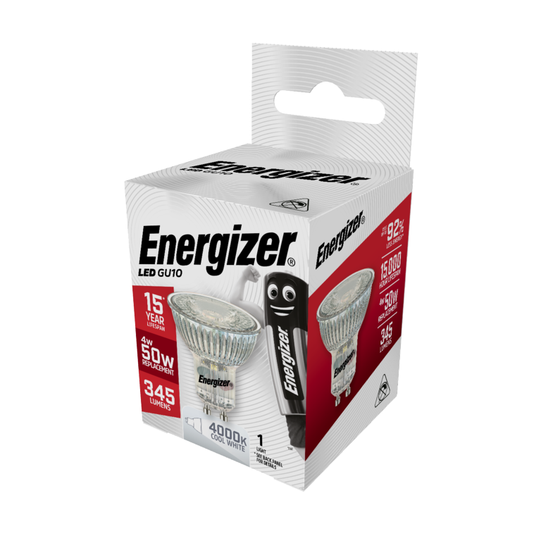 Energizer DEL GU10 Blanc Froid 36"