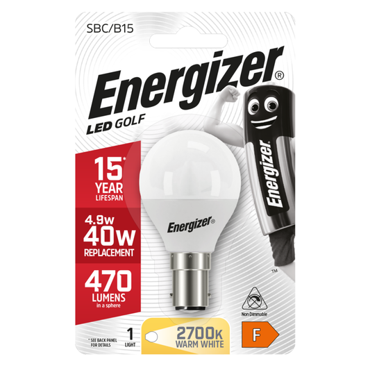 Energizer LED Golf Ball Lamp Warm White