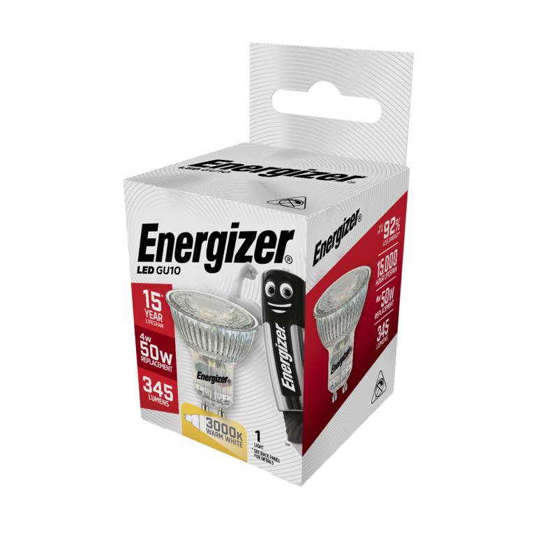 Energizer DEL GU10 Blanc Chaud 36"