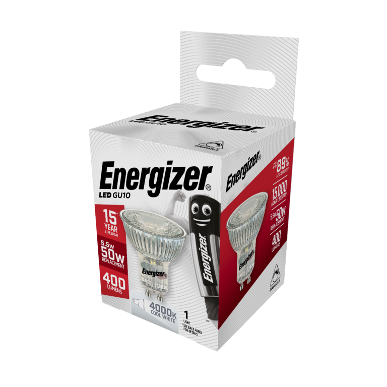 Energizer LED GU10 blanc froid, intensité variable