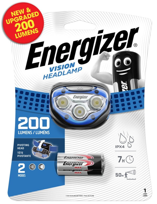 Energizer Vision Headlight 80 Lumens