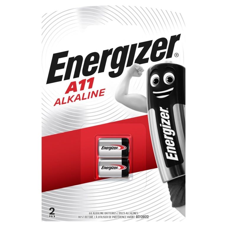 Carte alcaline Energizer A11/E11A