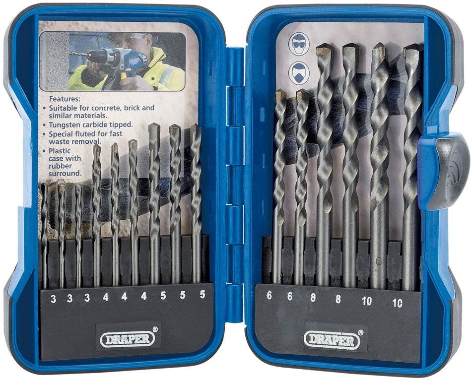 Draper Masonry Drill Bit Set