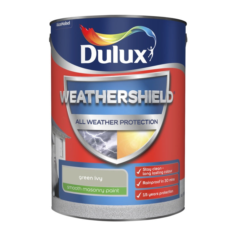 Dulux Weathershield Smooth Masonry Paint 5L