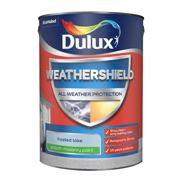 Dulux Weathershield Pintura Lisa Para Albañilería 5L