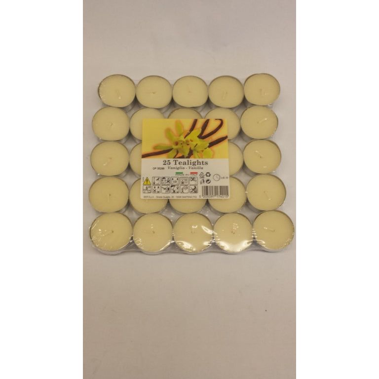 Price's Candles Lot de 25 bougies chauffe-plat