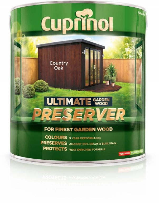 Cuprinol Ultimate Conservateur de bois de jardin 4L