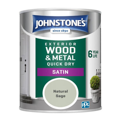 Johnstone's Exterior Quick Dry Satin 750ml