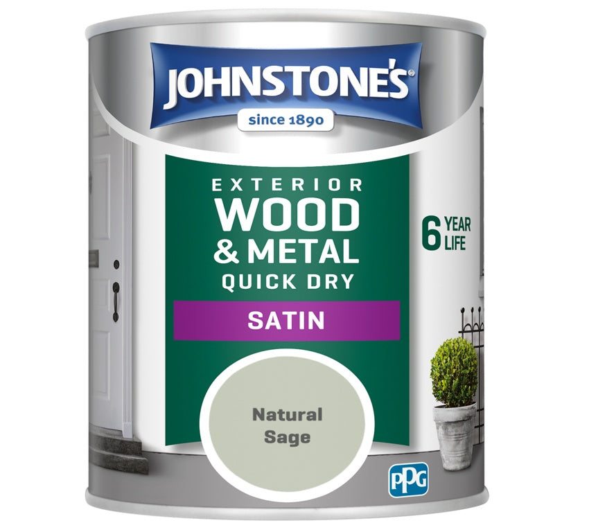 Johnstone's Exterior Quick Dry Satin 750ml