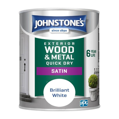 Johnstone's Exterior Quick Dry Satin 750ml