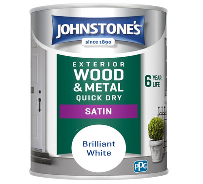 Johnstone's Exterior Quick Dry Satin 750ml