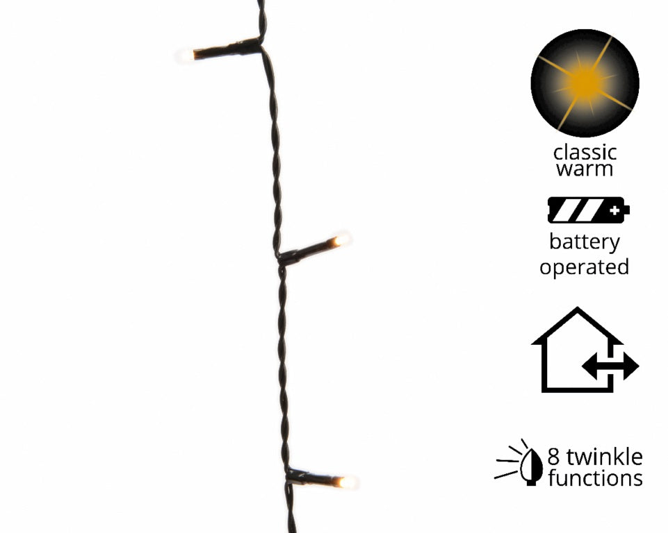 Lumineo 14.3m LED Outdoor Durawise Twinkle Lights