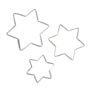 Tala Plain Star Cutters (Set of 3)