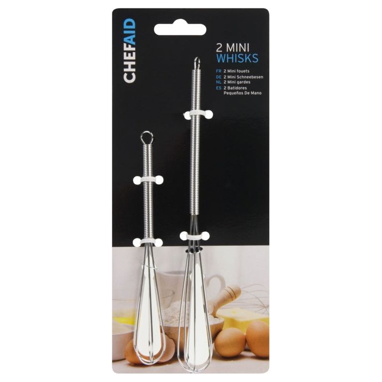 Mini fouets Chef Aid (Ensemble de 2)