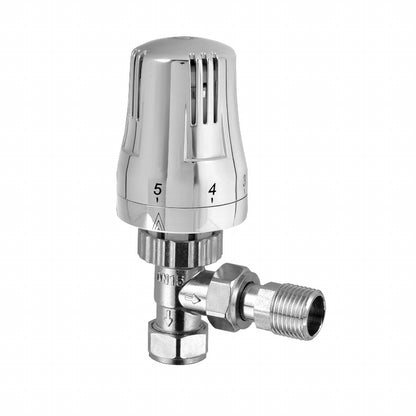 SupaPlumb Thermostatic Radiator Valve – Chrome Finish