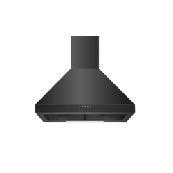 Kitchenplus Black Coating Steel Cooker Hood