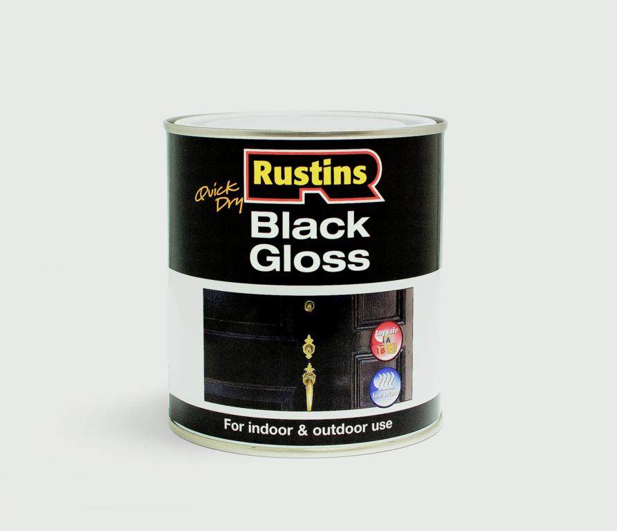 Rustins Quick Drying Black Gloss