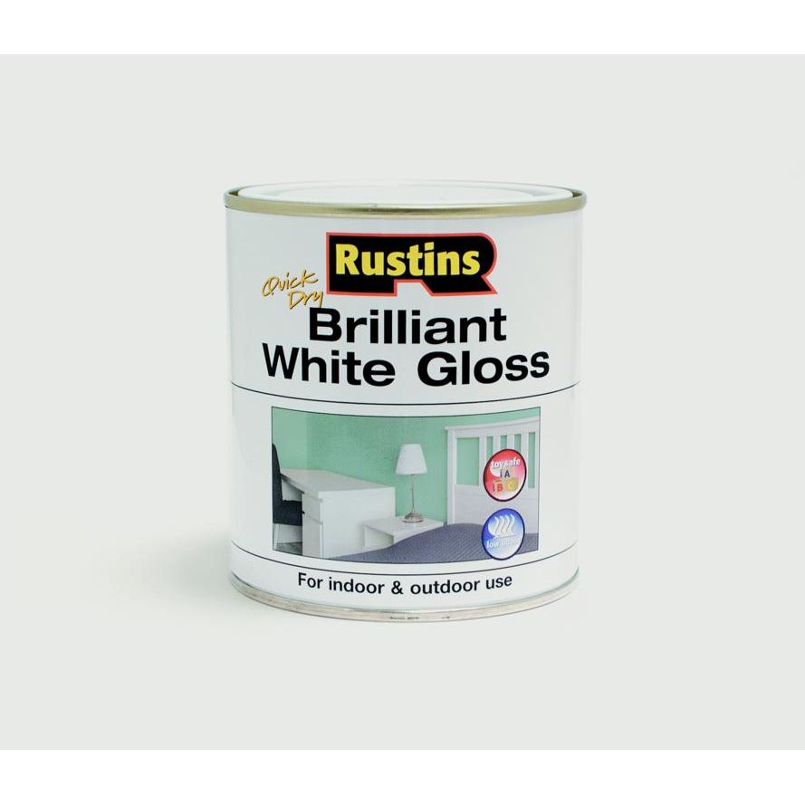 Rustins Secado Rápido Blanco Brillo