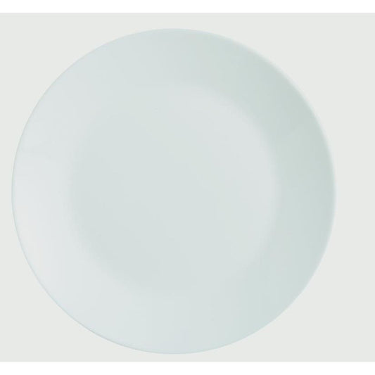 Assiette plate blanche Arcopal Zelie