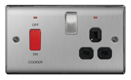 BG 45a Cooker Connection Unit Switched