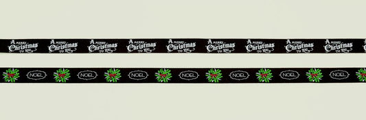 Premier 2cm x 10m Black Finishing Ribbon 10m Text