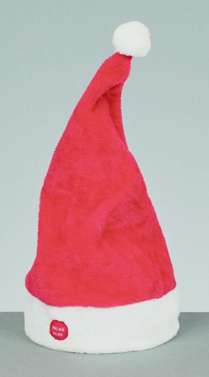 Premier 35cm Musical Santa Hat