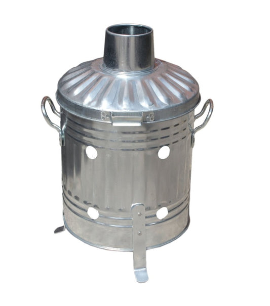 Ambassador Galvanised Mini Garden Incinerator