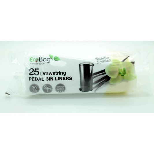 Ecobag Scented Drawstring Pedal Bin Liners