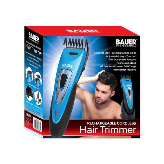 Tondeuse à cheveux sans fil rechargeable Bauer