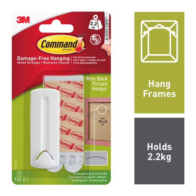 Command™ Wire Back Picture Hanger