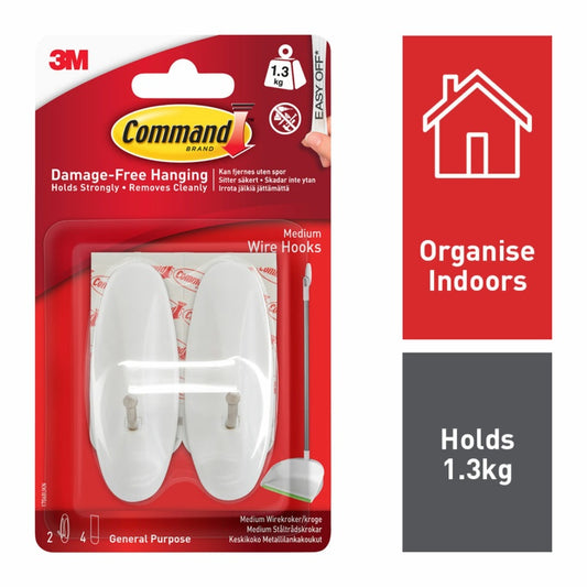 Command™ Medium Wire Hooks