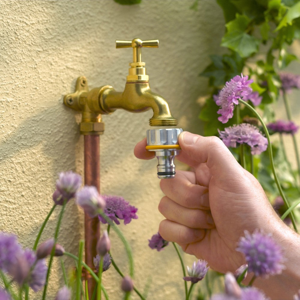 Hozelock Pro Metal Threaded Tap Connector