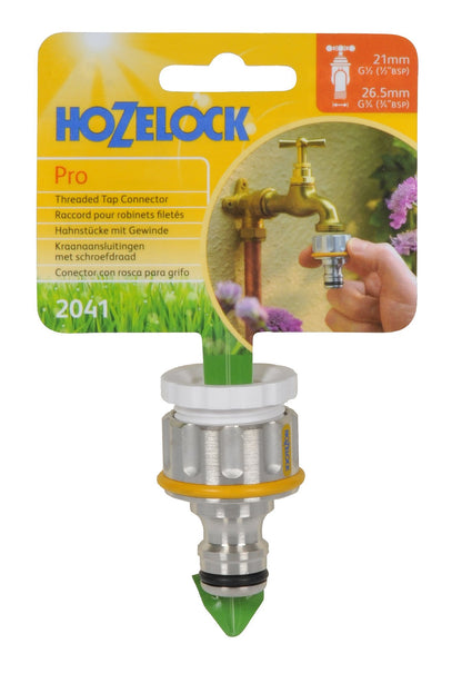 Hozelock Pro Metal Threaded Tap Connector