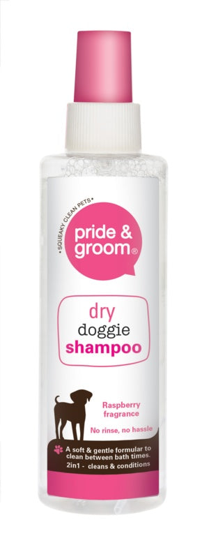 Champú seco en spray Pride &amp; Groom