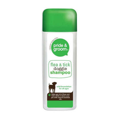 Pride & Groom Flea & Tick Doggie Shampoo 300ml