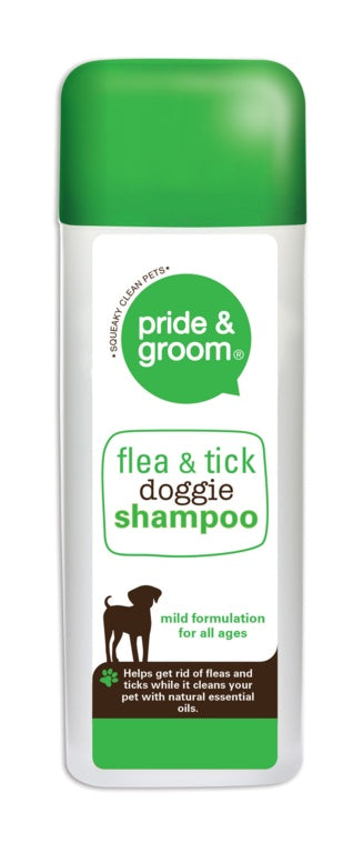 Champú para perros contra pulgas y garrapatas Pride &amp; Groom