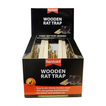 Rentokil Wooden Rat Trap